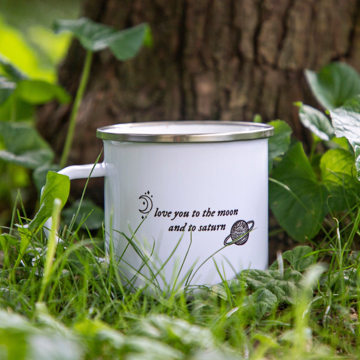 Love You to the Moon and to Saturn Folklore 12 oz/18 oz Camper Mug