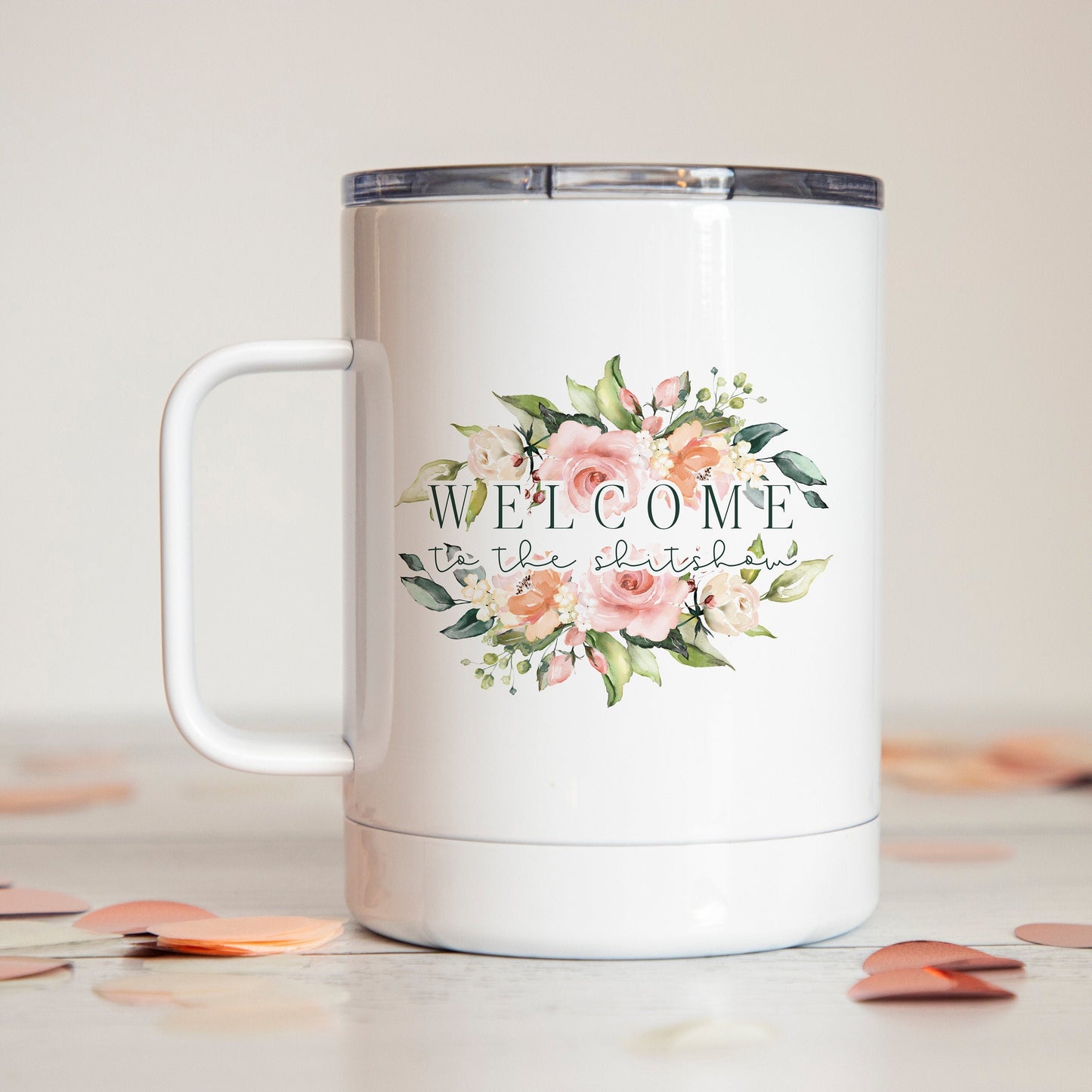 Welcome to the Shitshow Insulated Camp Mug