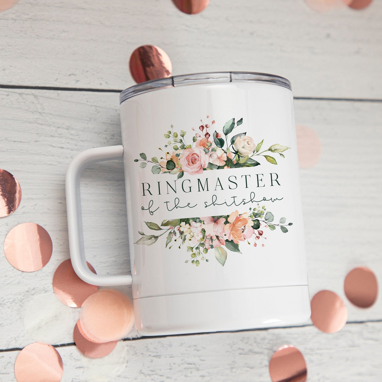 Ringmaster of the Shitshow Insulated Camp Mug