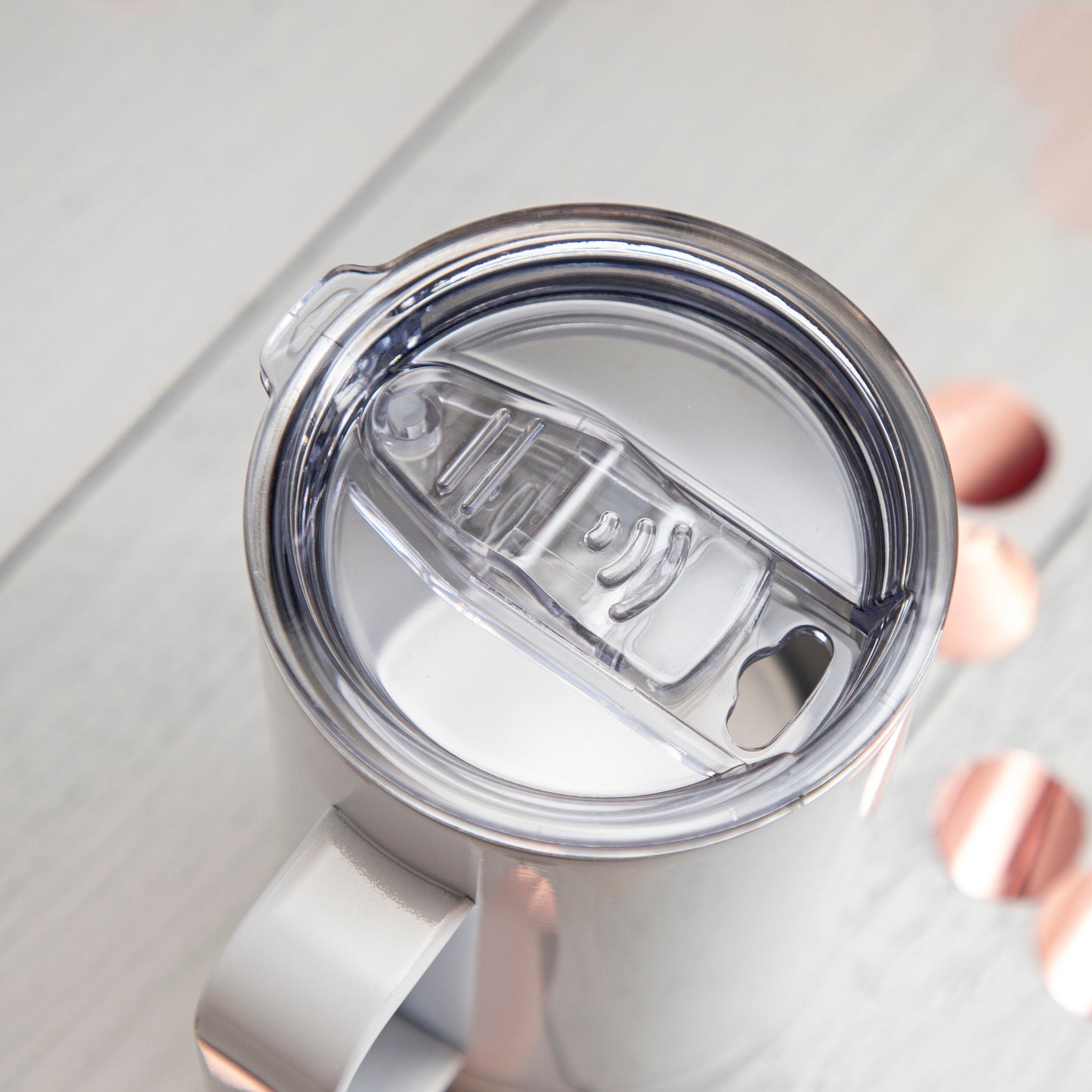 Too Old For Your Bullshit Insulated Camp Mug
