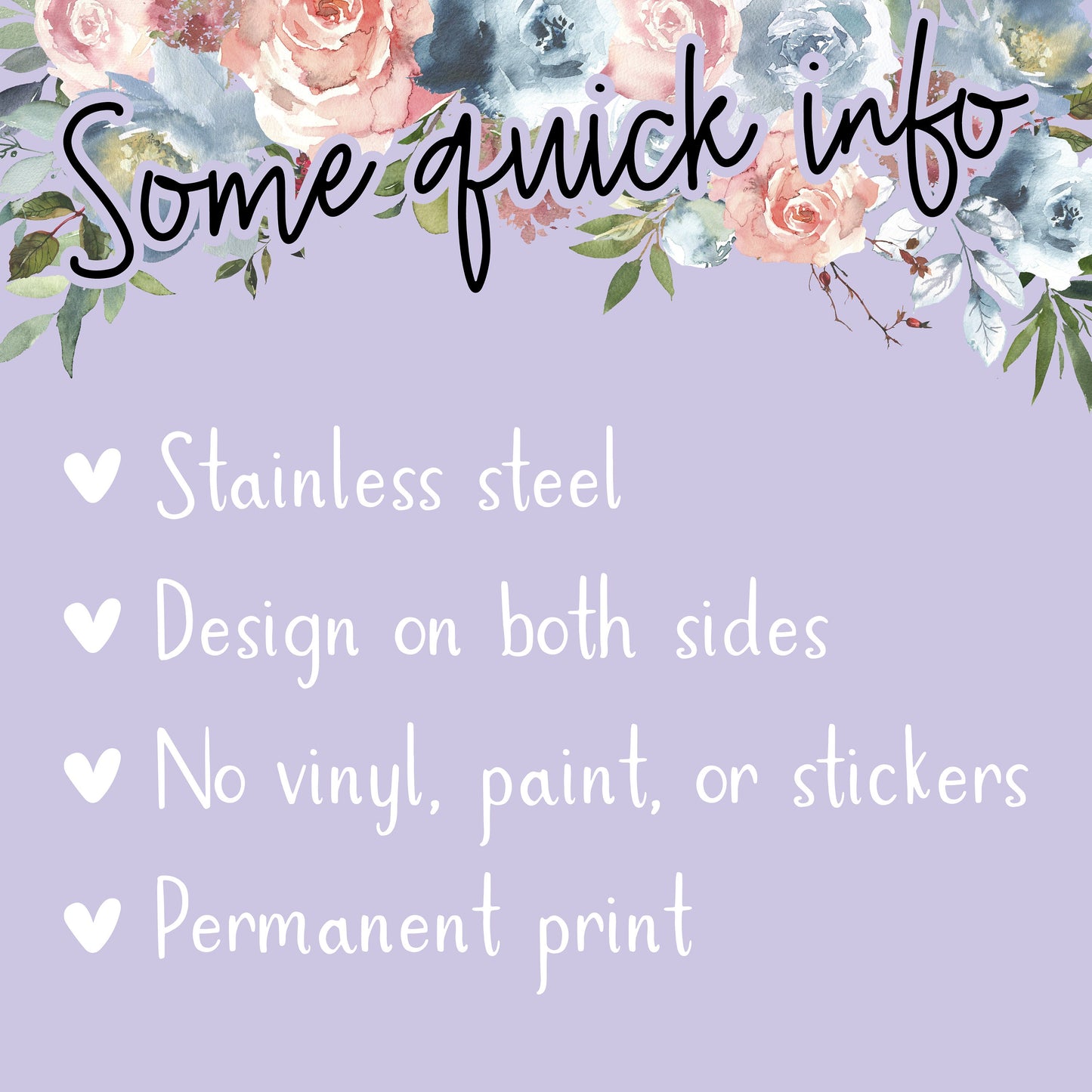 Nonna Floral Skinny Tumbler