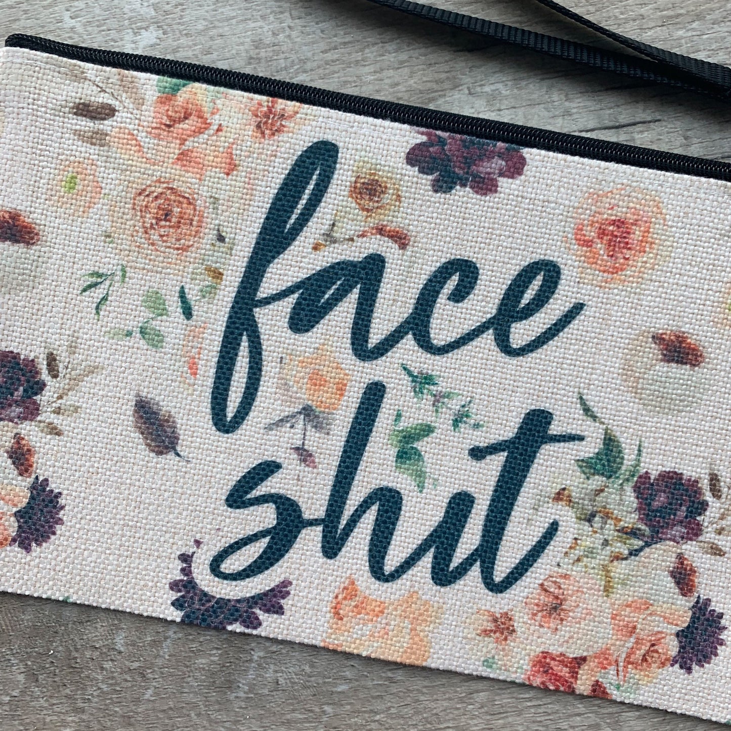 Face Shit Cosmetic Bag