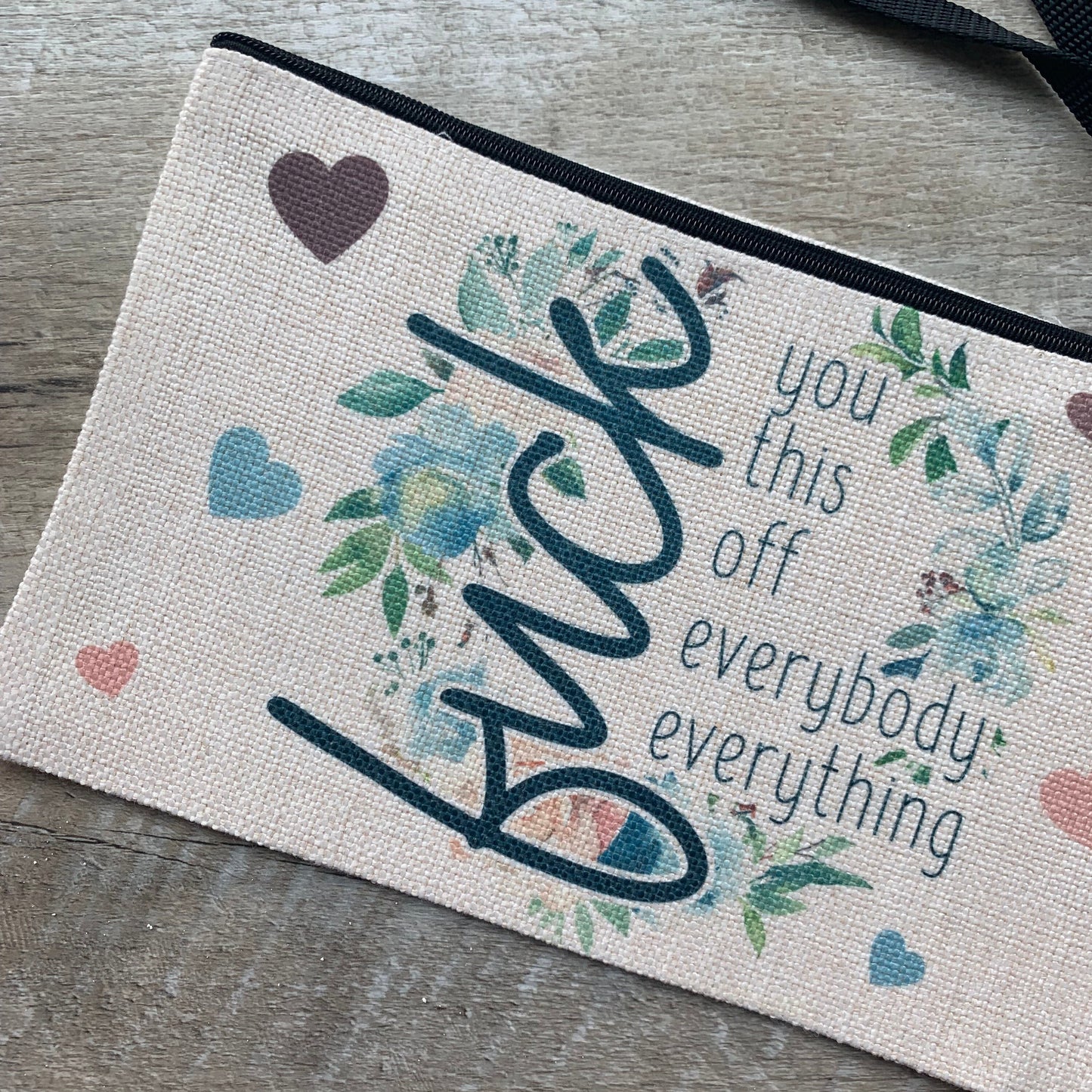 Fuck Everything Bag Cosmetic Bag