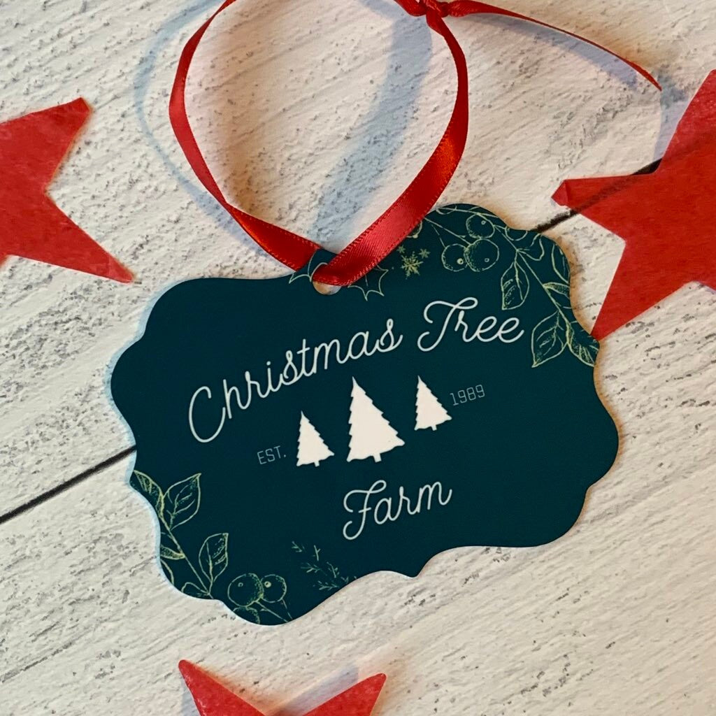 Christmas Tree Farm Ornament