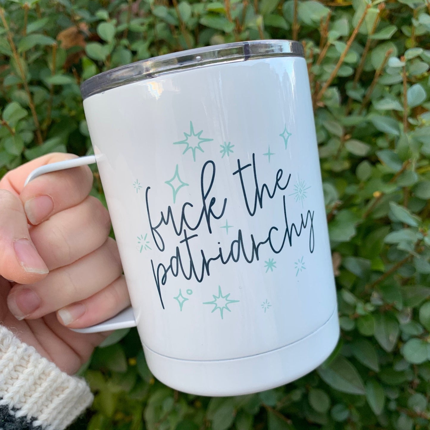 Fuck the Patriarchy Insulated Camp Mug