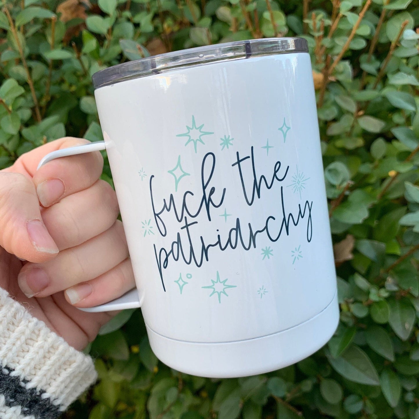 Fuck the Patriarchy Insulated Camp Mug