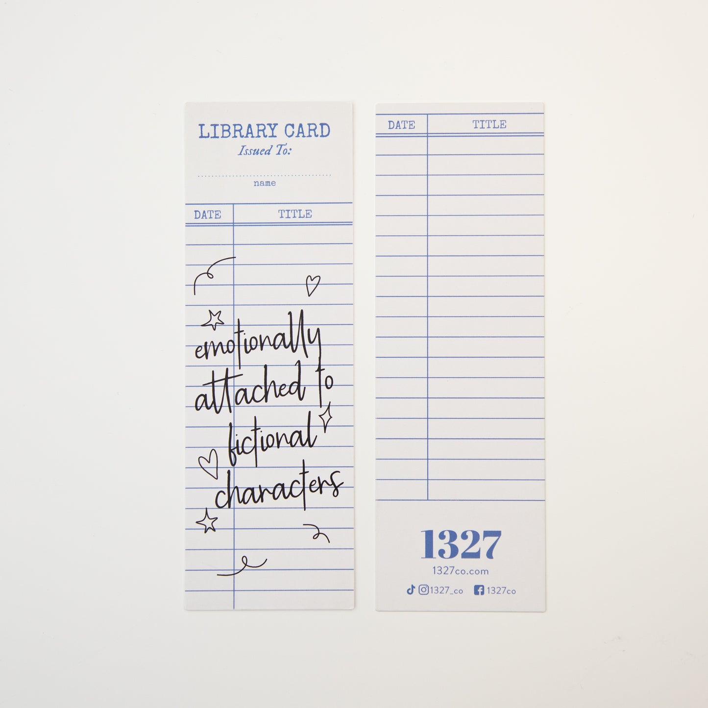 Emotionally Attached to Fictional Characters Bookmark