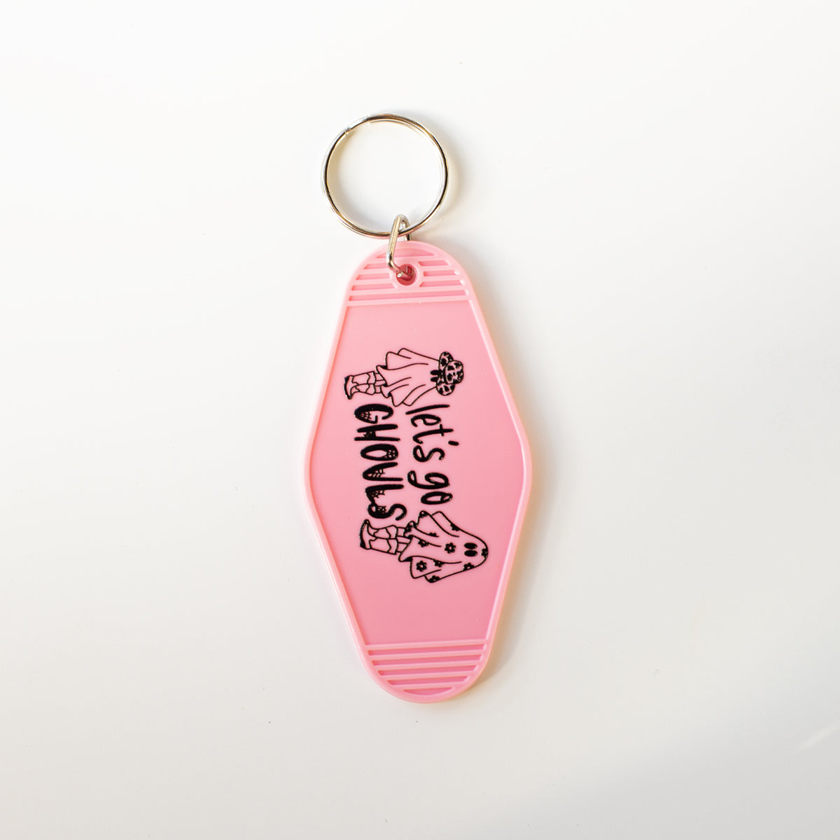 Let's Go Ghouls Motel Keychain
