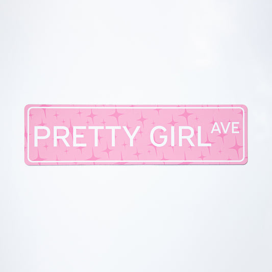 Pretty Girl Ave Rectangular Magnet