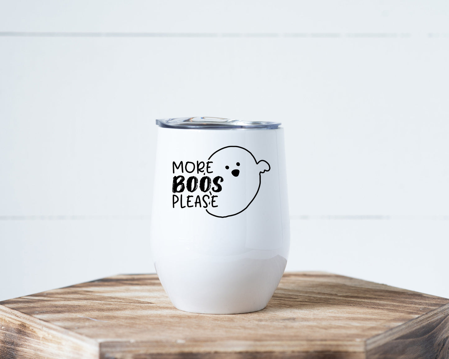 More Boos Please Insulated Wine Tumbler