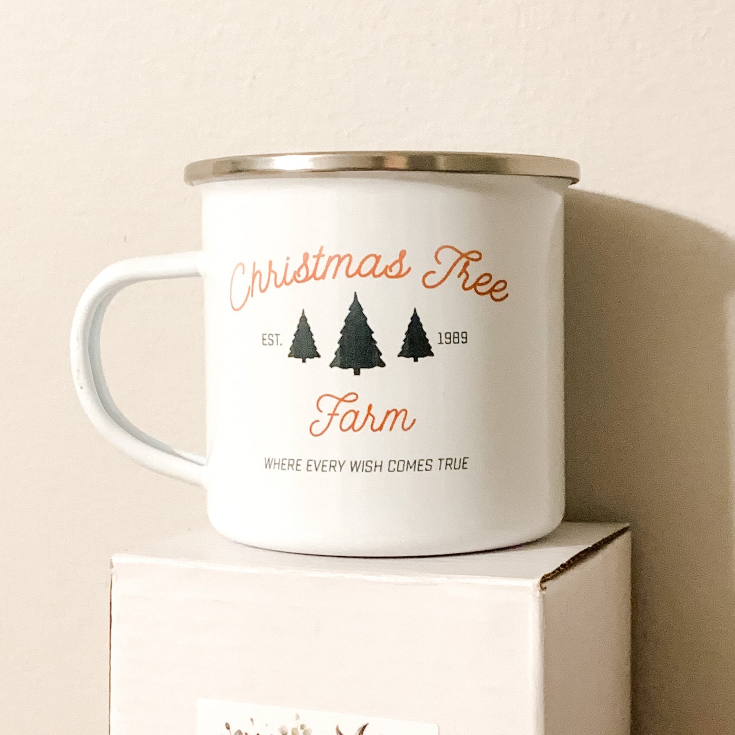 Christmas Tree Farm 12 oz Camper Mug | Christmas Gift