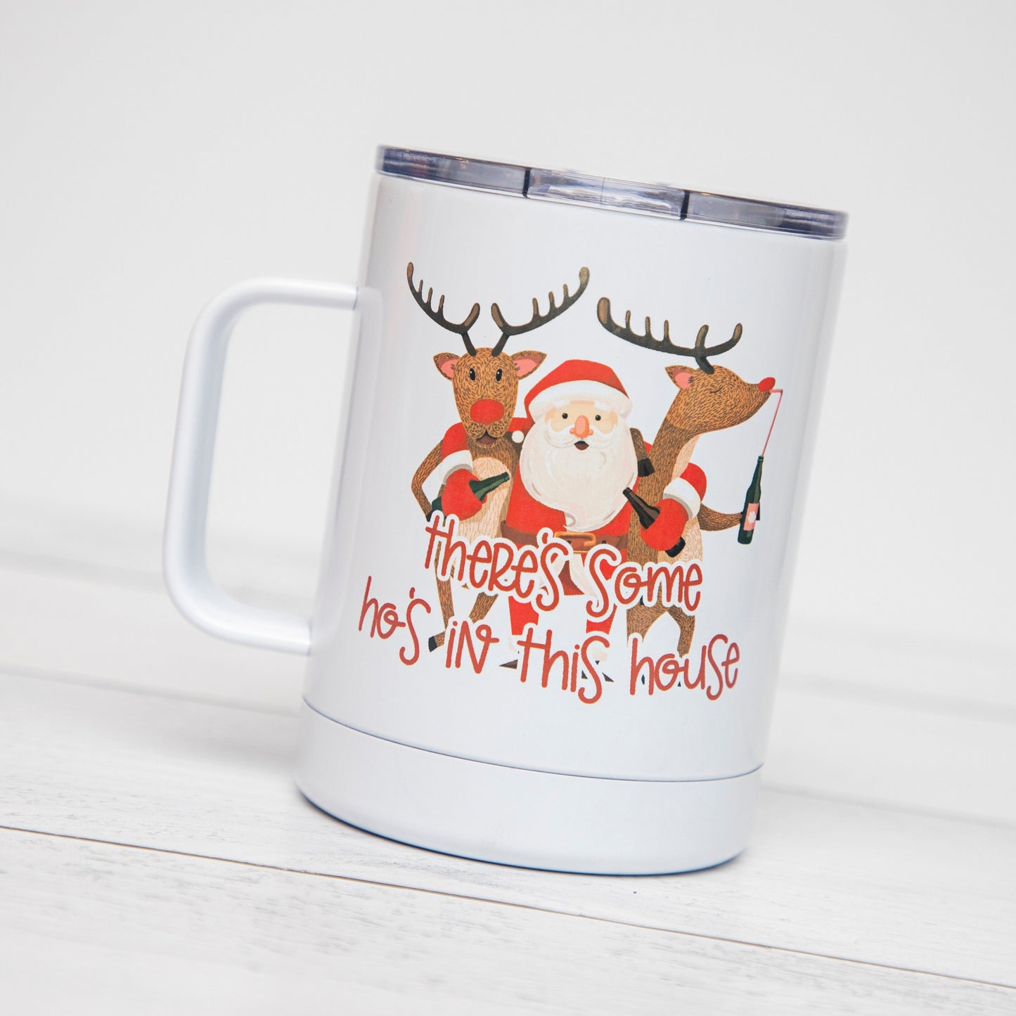 There's Some Ho's in This House Insulated Camp Mug